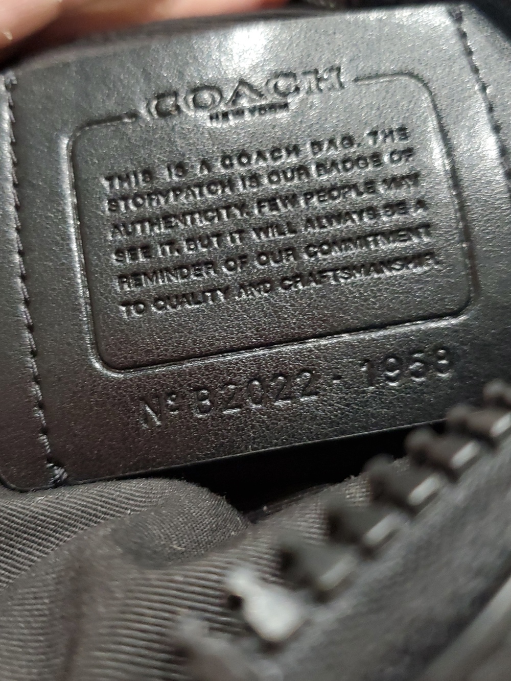 Rare Coach Ranger Shoulder/Crossbody Black Leather Unisex Bag - Picture 12 of 15